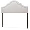 Baxton Studio Rita Modern Grayish Beige Upholstered King Size Headboard 124-6875 - alternate 4